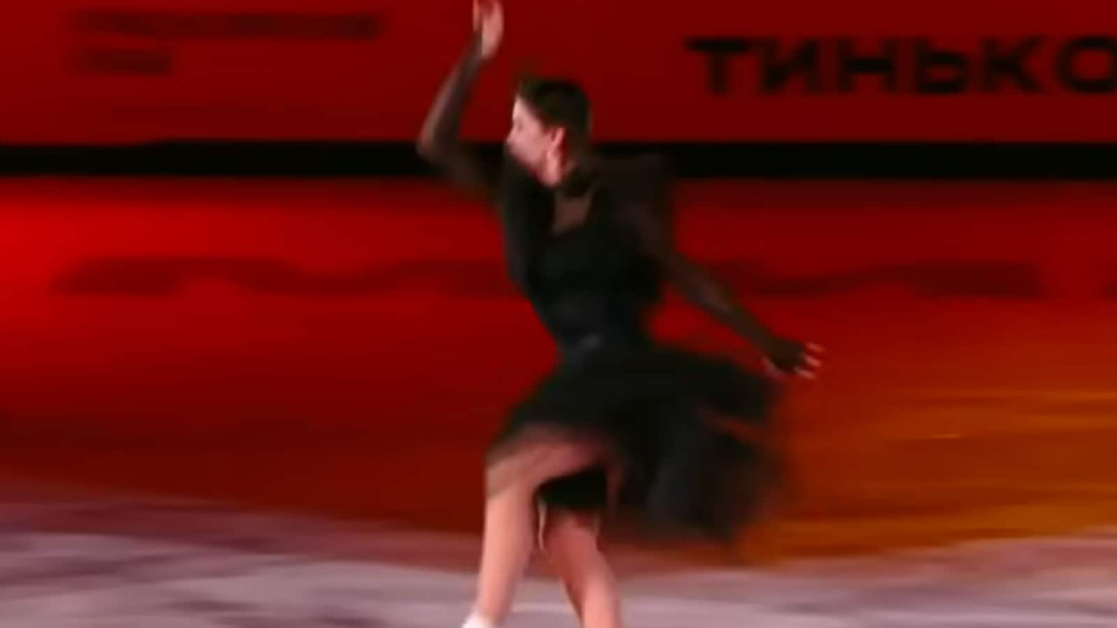 Russian Skater Recreates Jenna Ortega's Iconic 'Wednesday' Dance on Ice