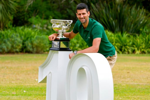 Novak Djokovic won his 10th Australian Open title (AP)