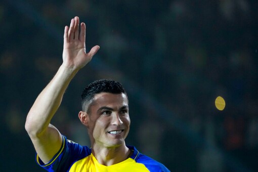Cristiano Ronaldo's Al Nassr unveiling (AP)