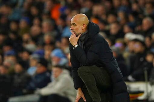 Manchester City manager Pep Guardiola (AP)