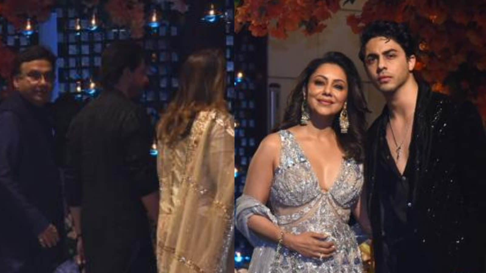 SRK Avoids Paps At Anant Ambani-Radhika Merchant Engagement Days Before Pathaan Release