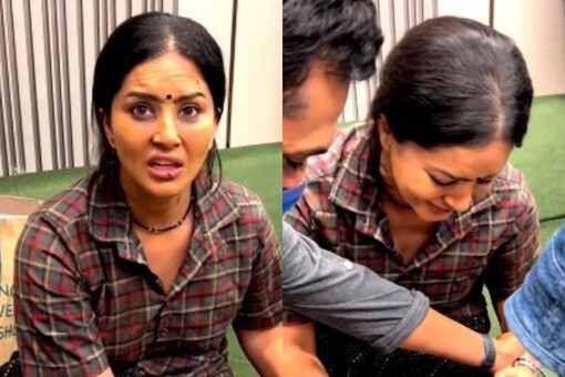 Sunny Leone Cries And Screams As She Gets Injured On Sets Of Her Upcoming Project Watch News18