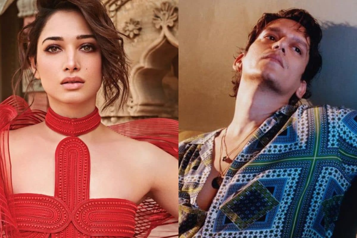 1200px x 800px - Tamannaah Bhatia Dazzles in Red Lehenga With Sexy Bra; Vijay Varma's  Comment Goes Viral - News18