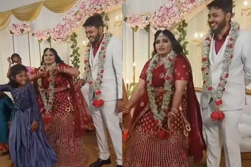 Bride surprises everyone with her funny dance steps, video goes viral Bride surprises everyone with her funny dance steps, video goes viral
