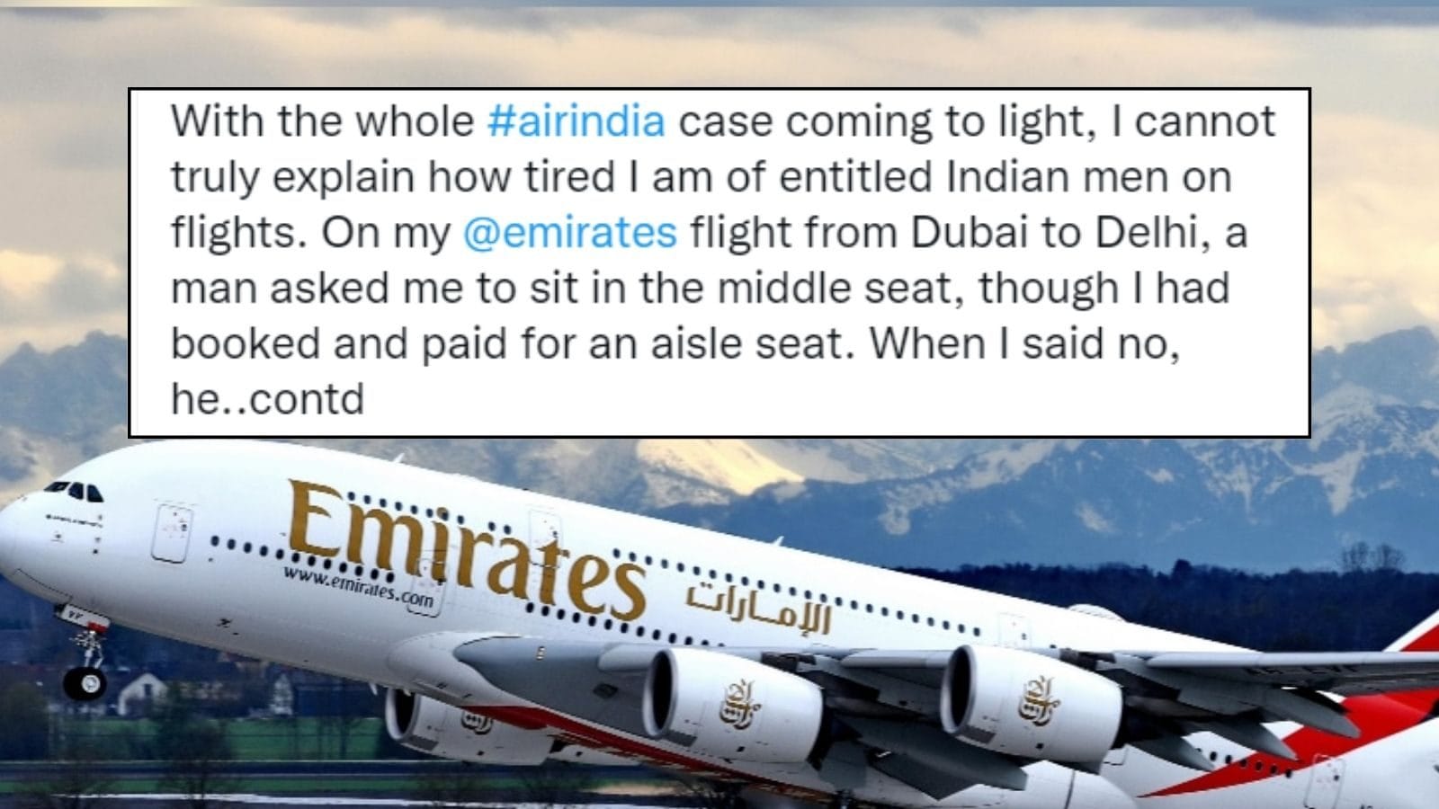 Woman Shares How ‘Entitled’ Man on Emirates Flight Compelled Her to