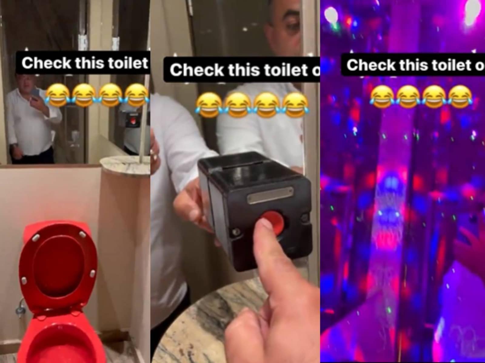 Watch: This Toilet Can Turn Into a Disco Room At The Press Of a