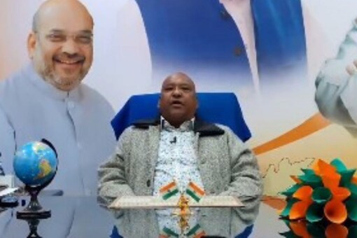 Meghalaya BJP chief Ernest Mawrie said the party will release its election manifesto next week. (Image: @Ernest Mawrie/Twitter/File)