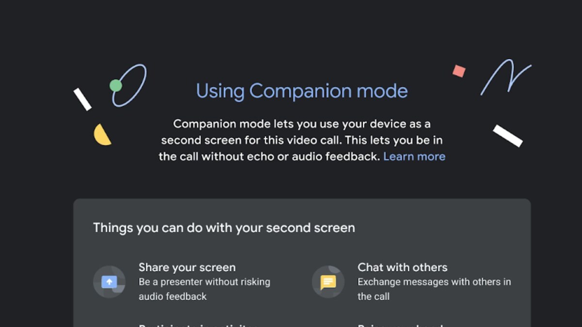How To Use Google Meet Companion Mode A StepByStep Guide News18