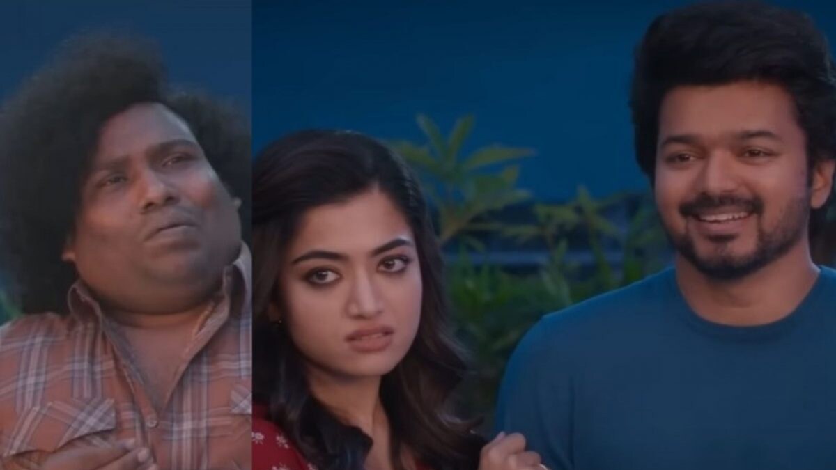 Thalapathy Vijay And Rashmika Mandanna’s Romantic Scene From Varisu Is