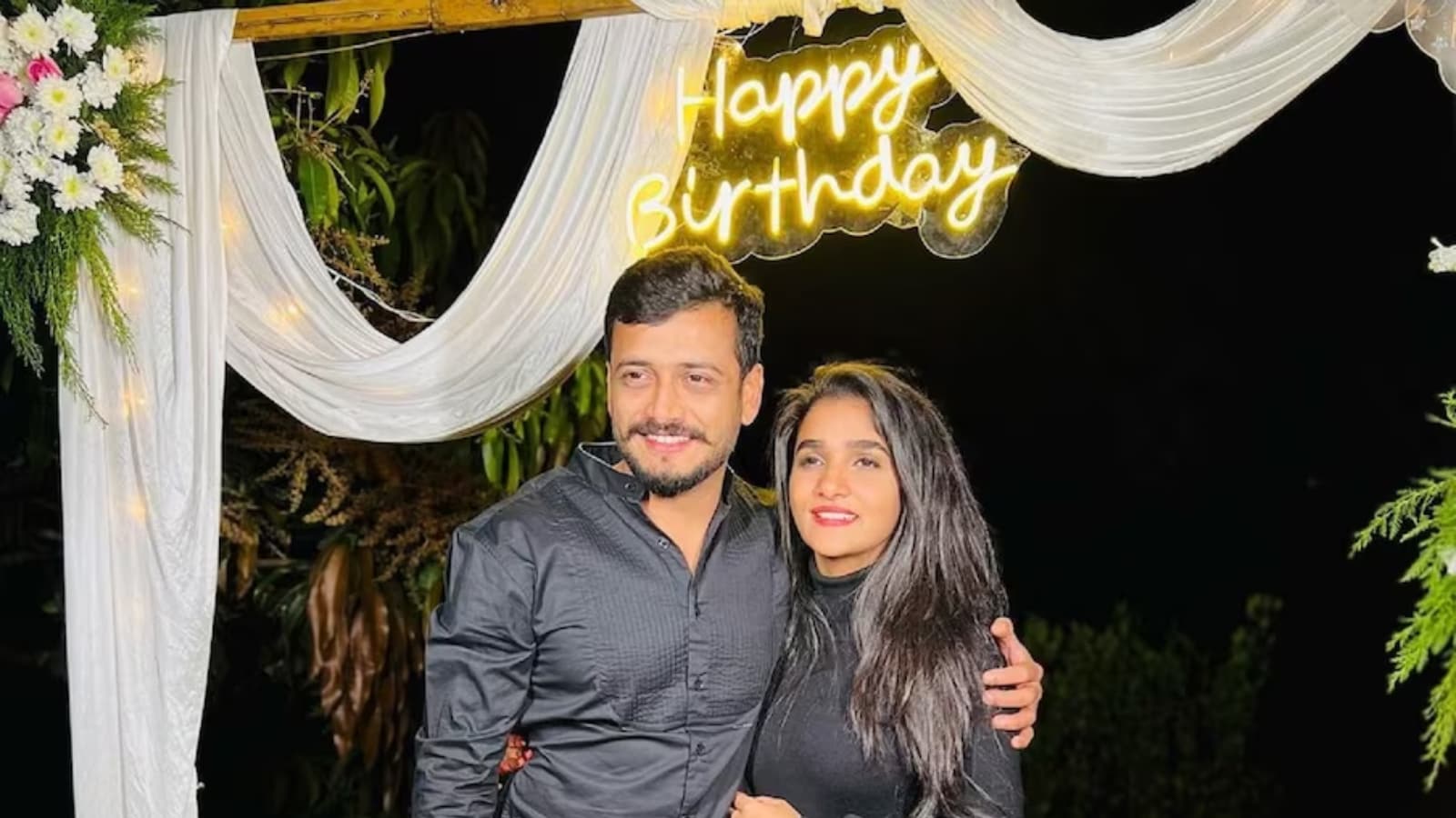 Actress Divya Uruduga Celebrates Birthday With Bigg Boss Housemate Aravind KP; See Pic