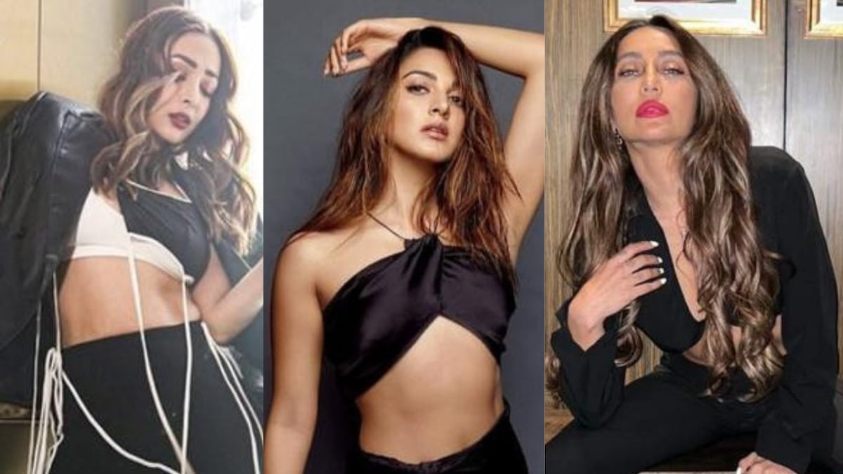 From Malaika Arora To Anusha Dandekar Celebrities Who Have Gorgeously Rocked The Smoking Black 7977