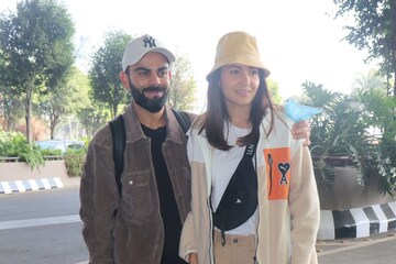 Anushka Sharma & Virat Kohli spotted at the airport. : r