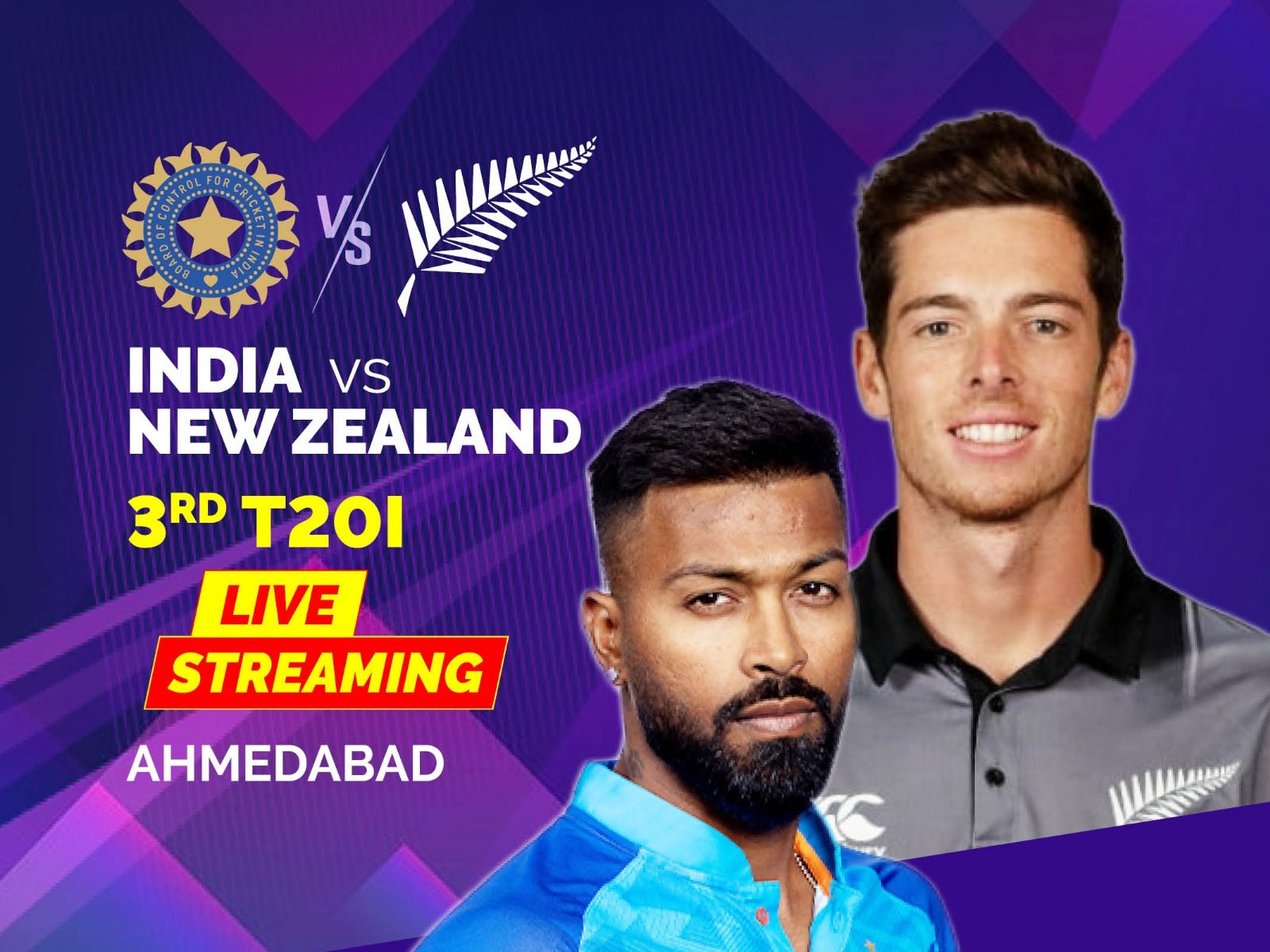 India vs New Zealand Live Streaming Cricket When and Where to Watch IND vs NZ Third T20I Live Coverage on Live TV Online