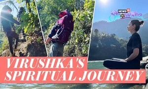 Virat Kohli & Anushka Sharma Go Trekking With Daughter | A Look Into Virushka's Spiritual Diaries
