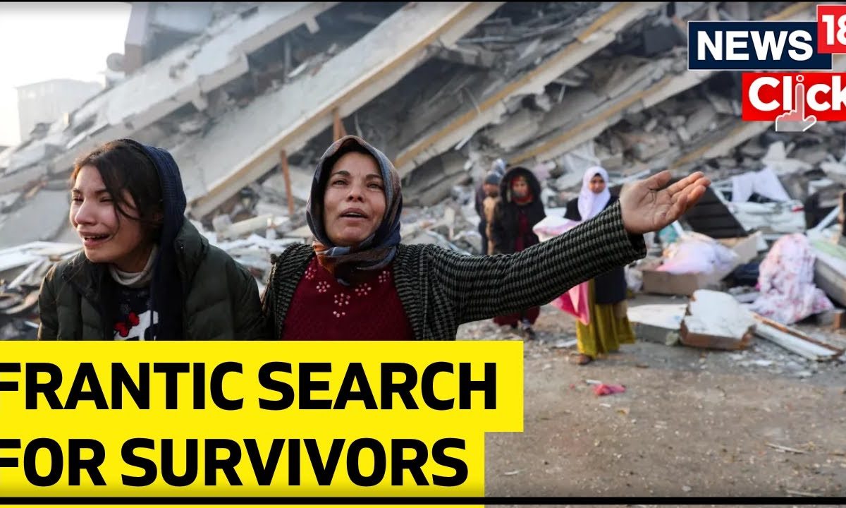 Rescue Workers On Operation In Turkey | Turkey Earthquake Live Updates ...