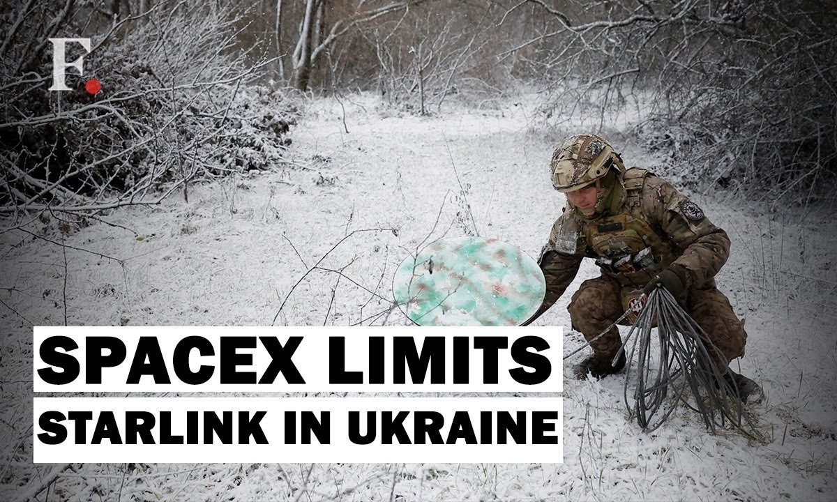 ‘Never Meant To Be Weaponised' SpaceX Says No To Ukraine’s Starlink
