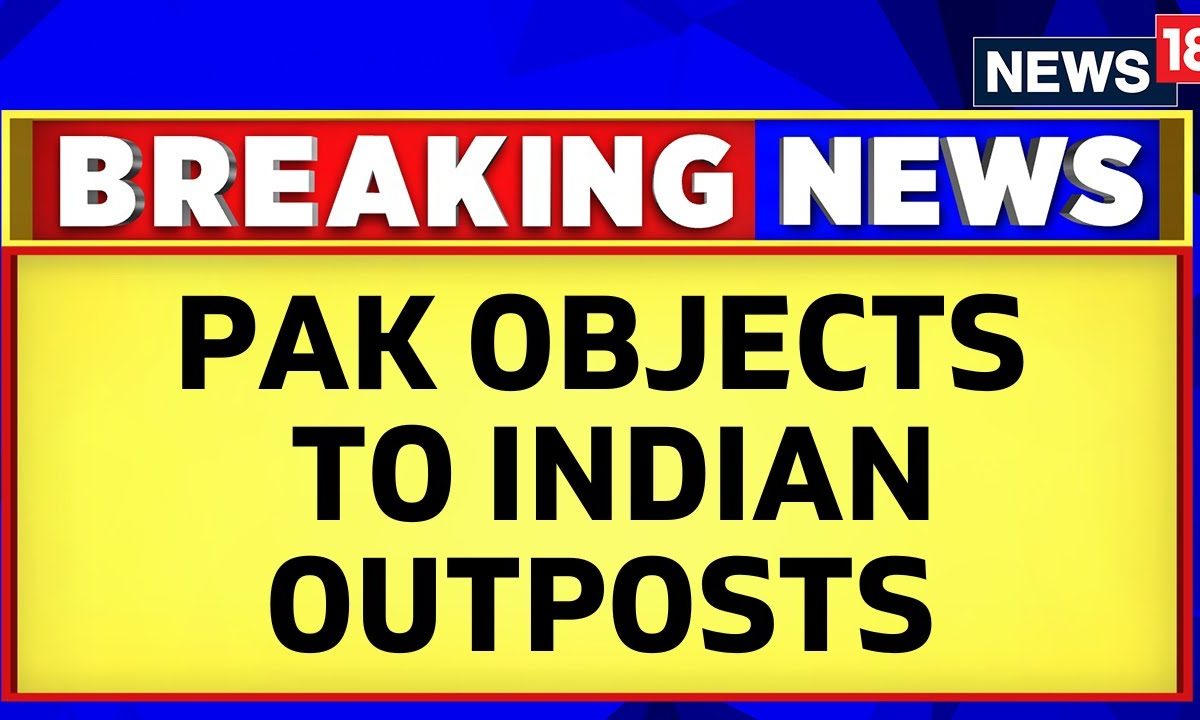 Pakistan Objects To India Constructing Border Outposts At Sir Creek