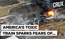 Why Train Derailment In America Has Led To A Massive Environmental & Health Hazard