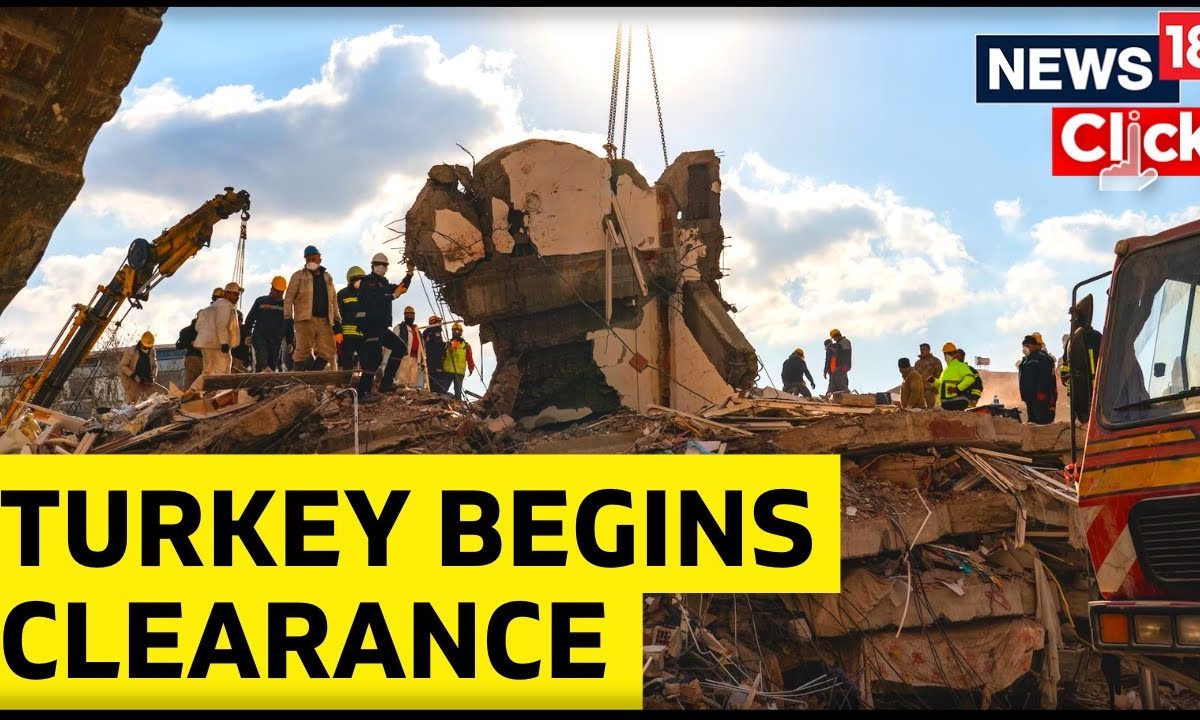 Aftermath Of The Deadly Earthquakes In Turkey Begins Clearance In Bid