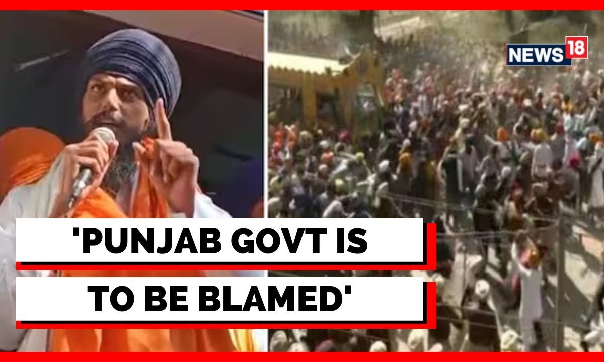 Amritpal Singh News Today Amritpal Singh Blames Punjab Government