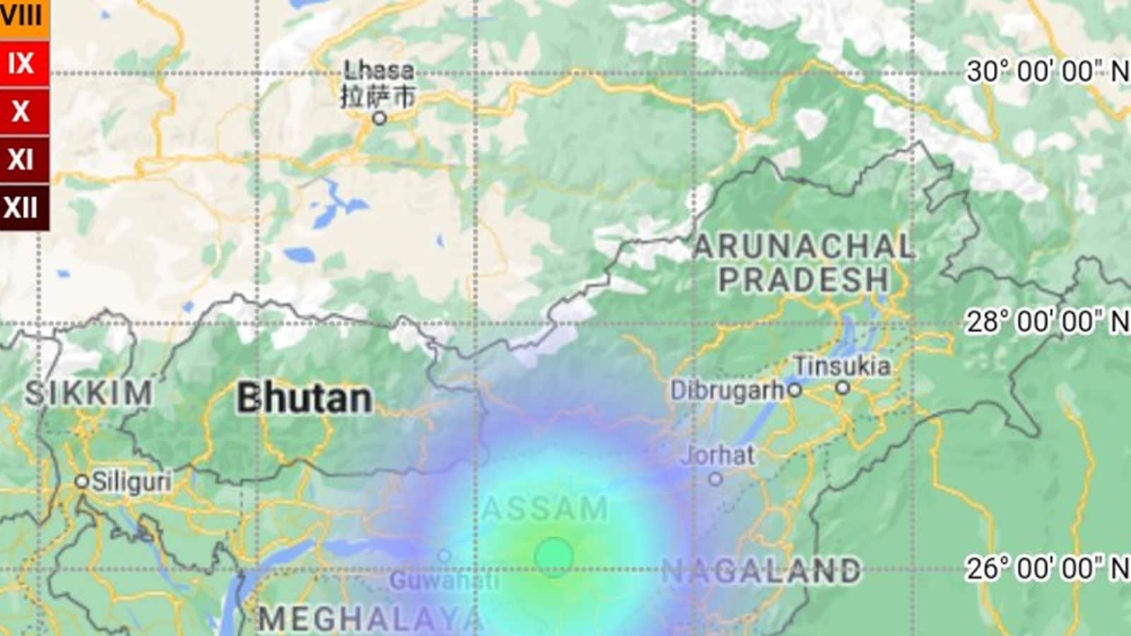Mild Earthquake Hits Meghalaya’s East Khasi Hills District