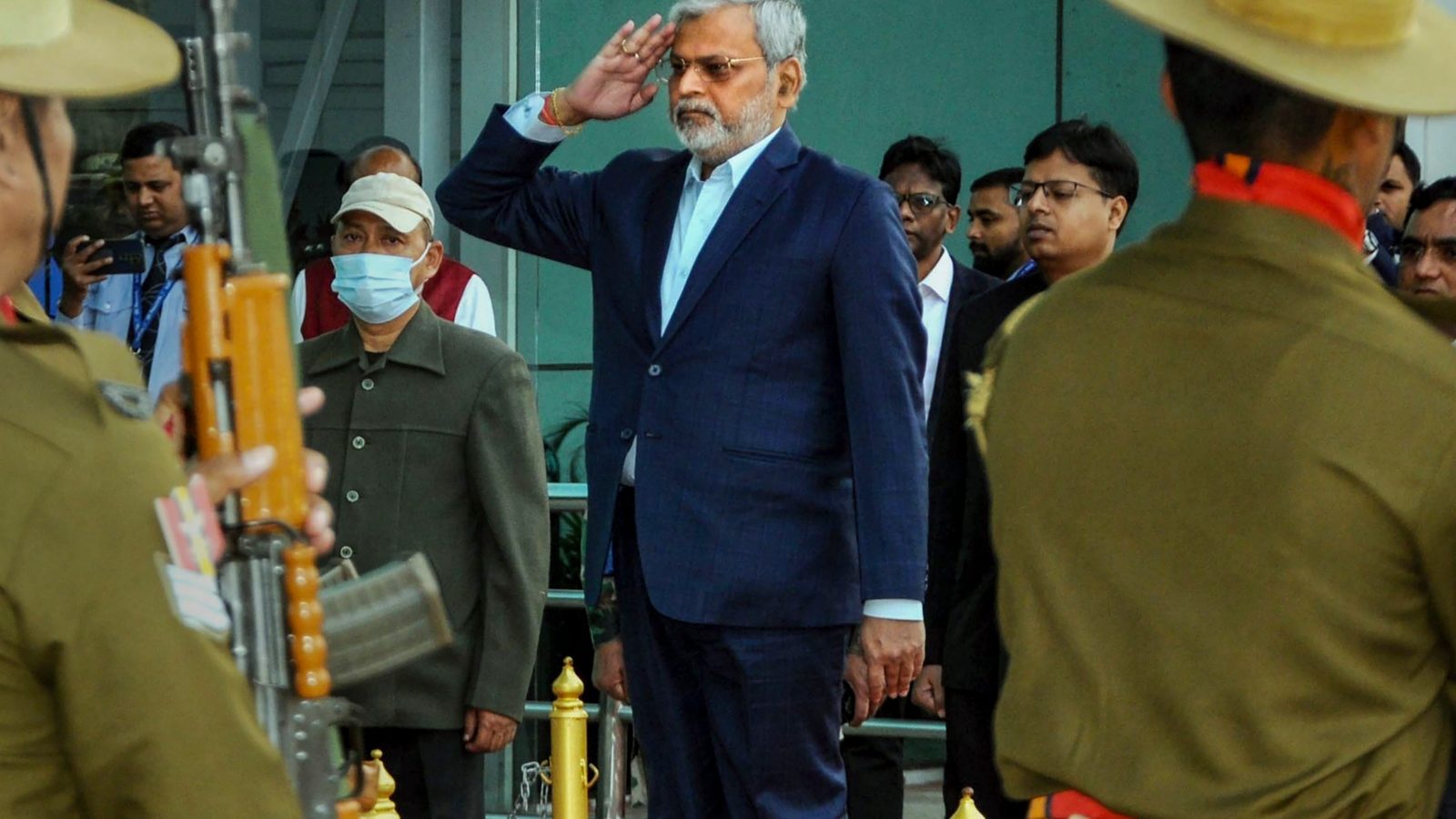 Justice Sanjaya Kumar Mishra Takes Oath as New Chief Justice of ...