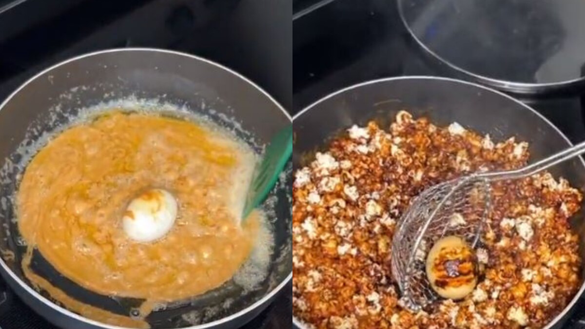 'Moral Support'? TikToker Throws in Egg While Making Popcorn, Foodies Can't Figure Out Why