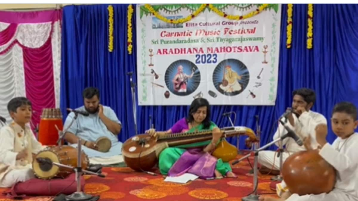 Watch: Zerodha Founder Nithin Kamath's Mom And Son Bond Over Carnatic Music