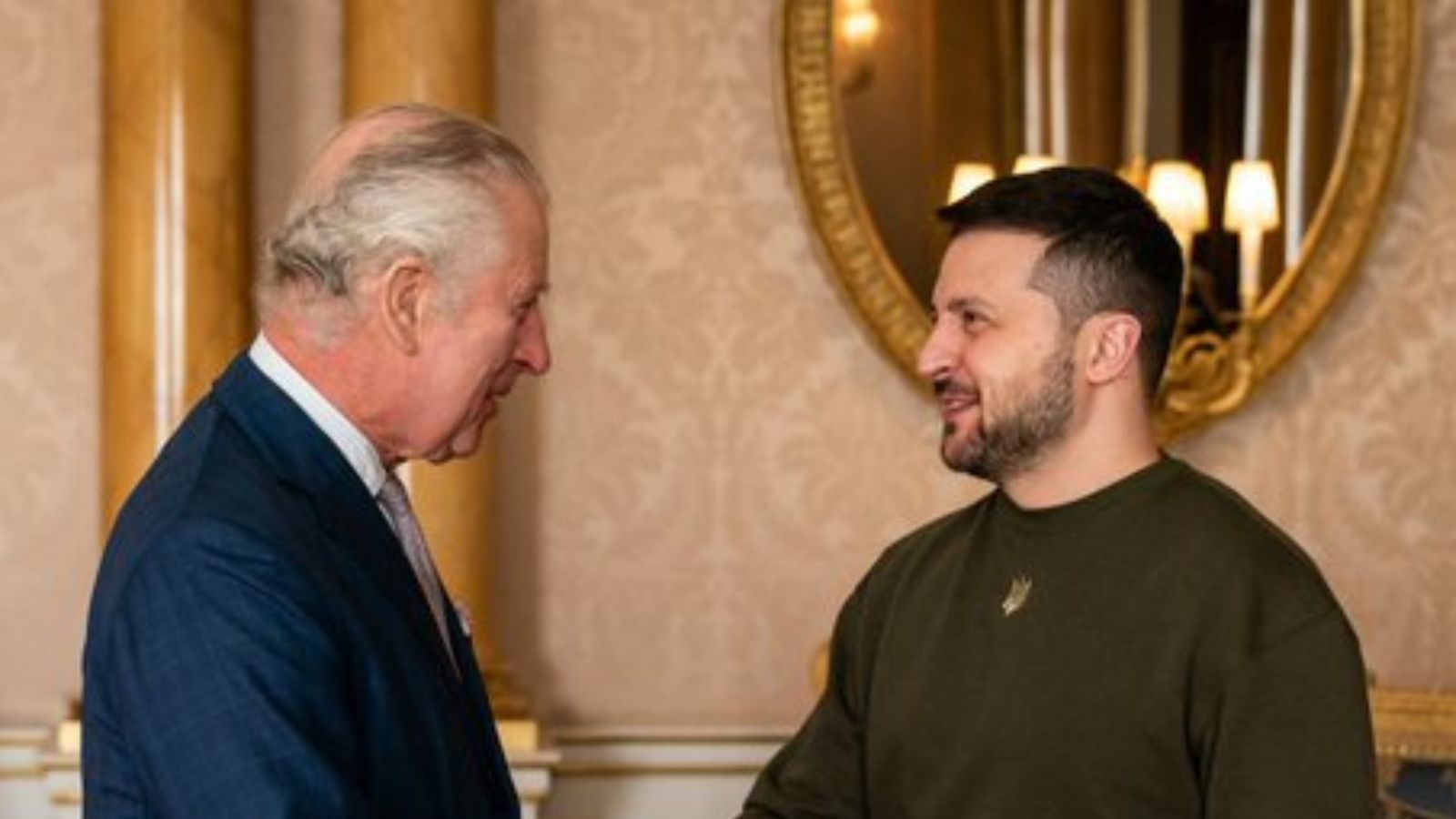 Zelensky Thanks King Charles III for Support of Ukraine Refugees