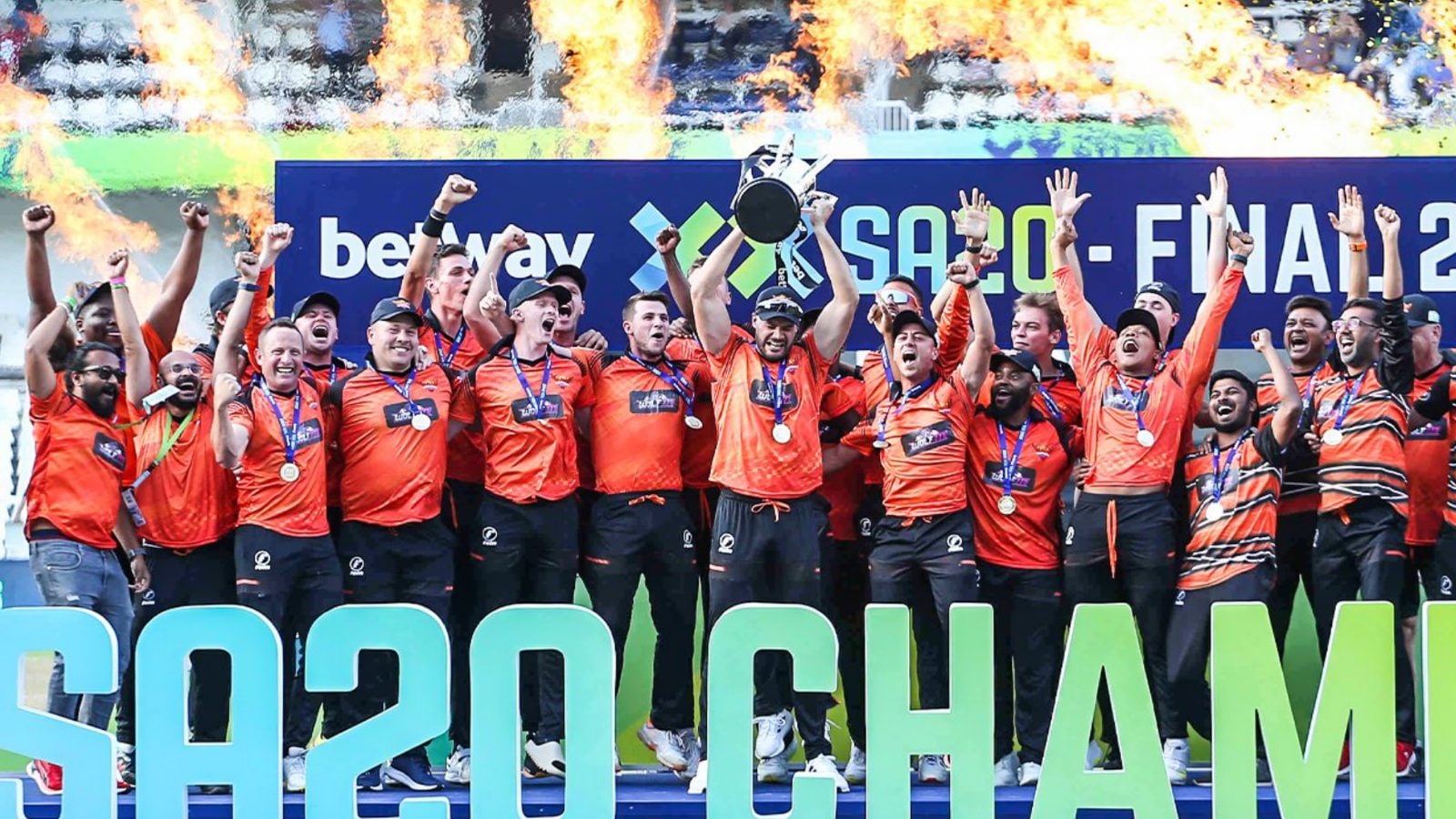 Van der Merwe, Rossington Star as Sunrisers Eastern Cape Beat Pretoria Capitals to Win First SA20 Tournament