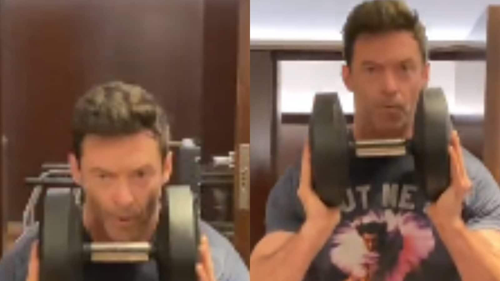 Hugh Jackman Shares Glimpse of His Strenuous Workout Routine, Says