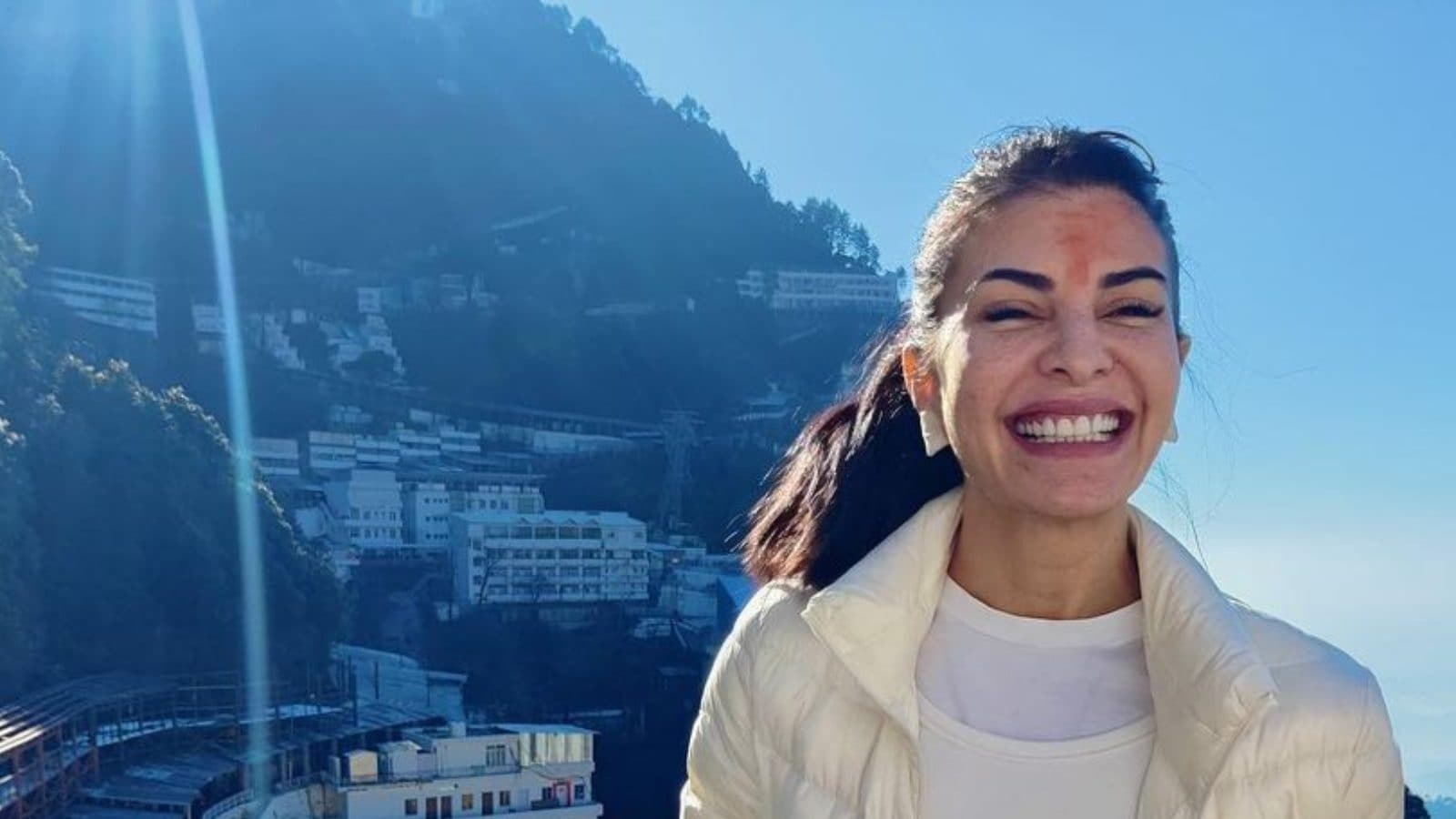 Jacqueline Fernandez Is All Smiles In Pics From Vaishno Devi Temple