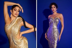 Janhvi Kapoor Flaunts Hourglass Figure In Sensuous Sequin Outfits In Latest Photoshoot, See The Diva's Sexy Pictures