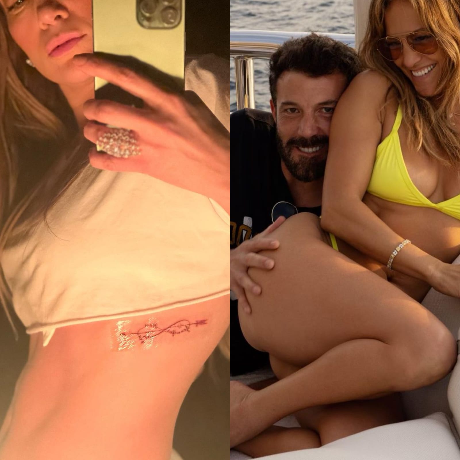 Jennifer Lopez Gets Underboob Tattoo Honouring Her Love For Ben Affleck, Shares Sexy Pics With Hubby