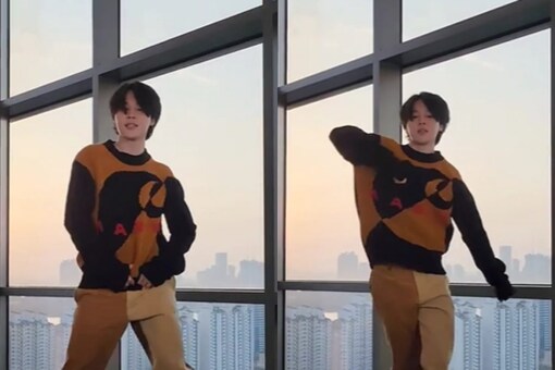 BTS Star Jimin Showing Off His Perfect Moves To Medley Of Old Songs