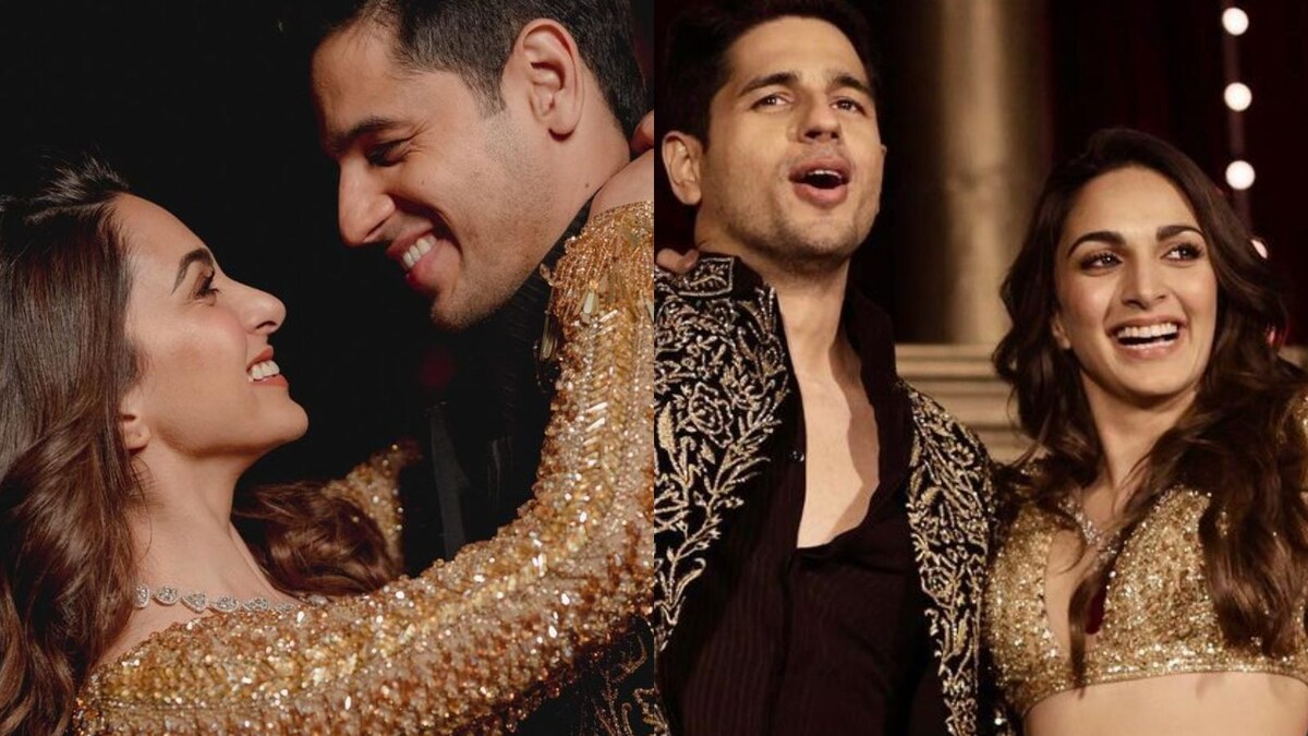 Sidharth Malhotra Refuses to Let Kiara Advani Go in Sangeet Pics ...