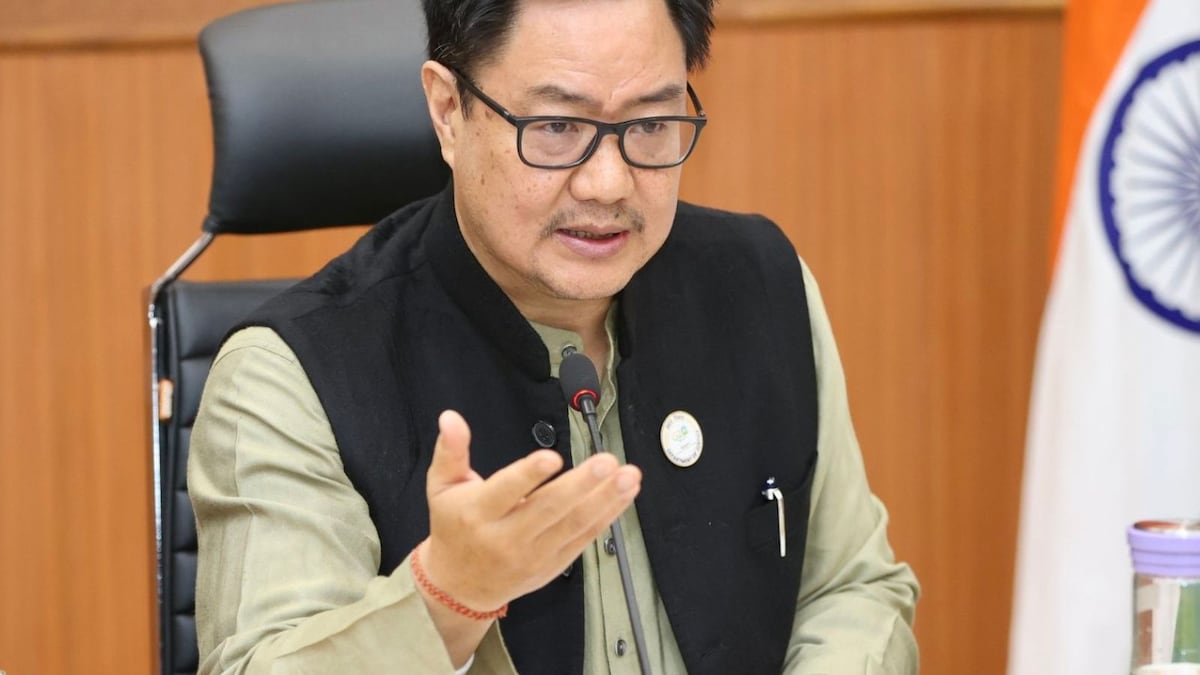 'Judges Not At Fault But...': Law Minister Rijiju on Pendency of Cases in Courts