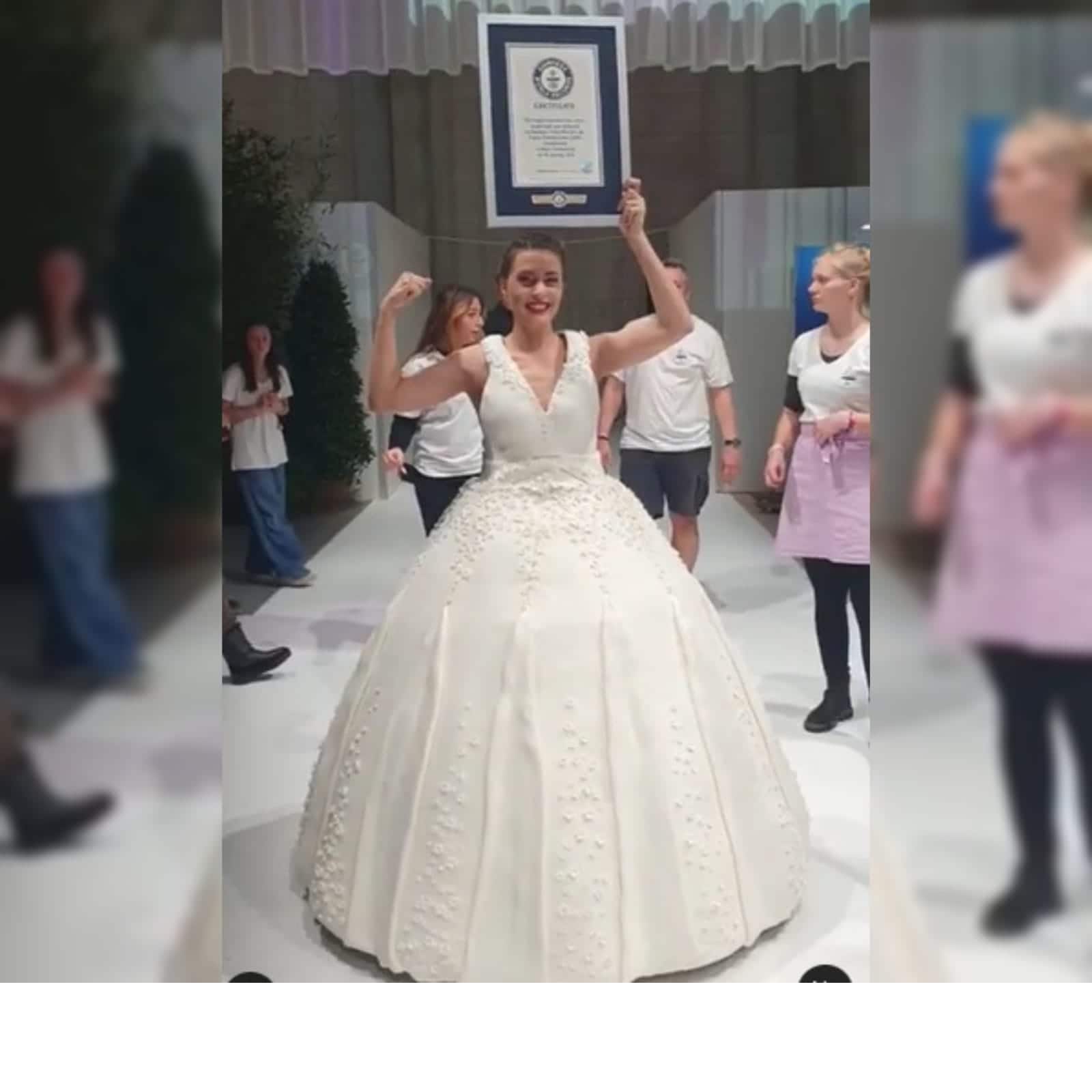 MultiVu - Casino Attempts To Break Guinness World Record For World's  Largest Wedding Cake