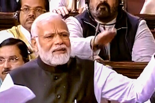¡Ѱ Narendra Modi ͺѺӻ¢ͺس㹤ӻ¢ͧиҹҸԺ Rajya Sabha ҧûЪҳͧѰ㹹ѹ 9 Ҿѹ (Ҿ: PTI)