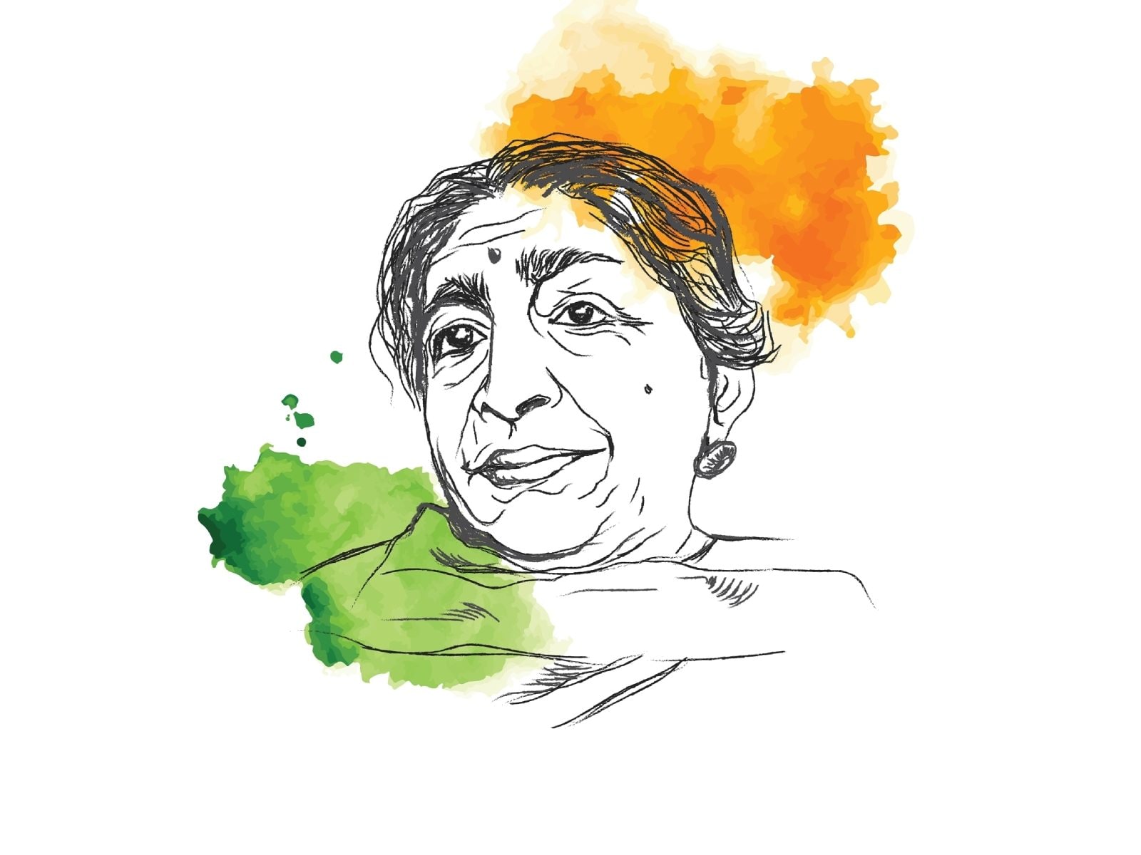 We want deeper sincerity of motive, a greater courage in speech and  earnestness in action.' -Sarojini Naidu, Ind… | Sarojini naidu, Sketch  painting, Mother theresa