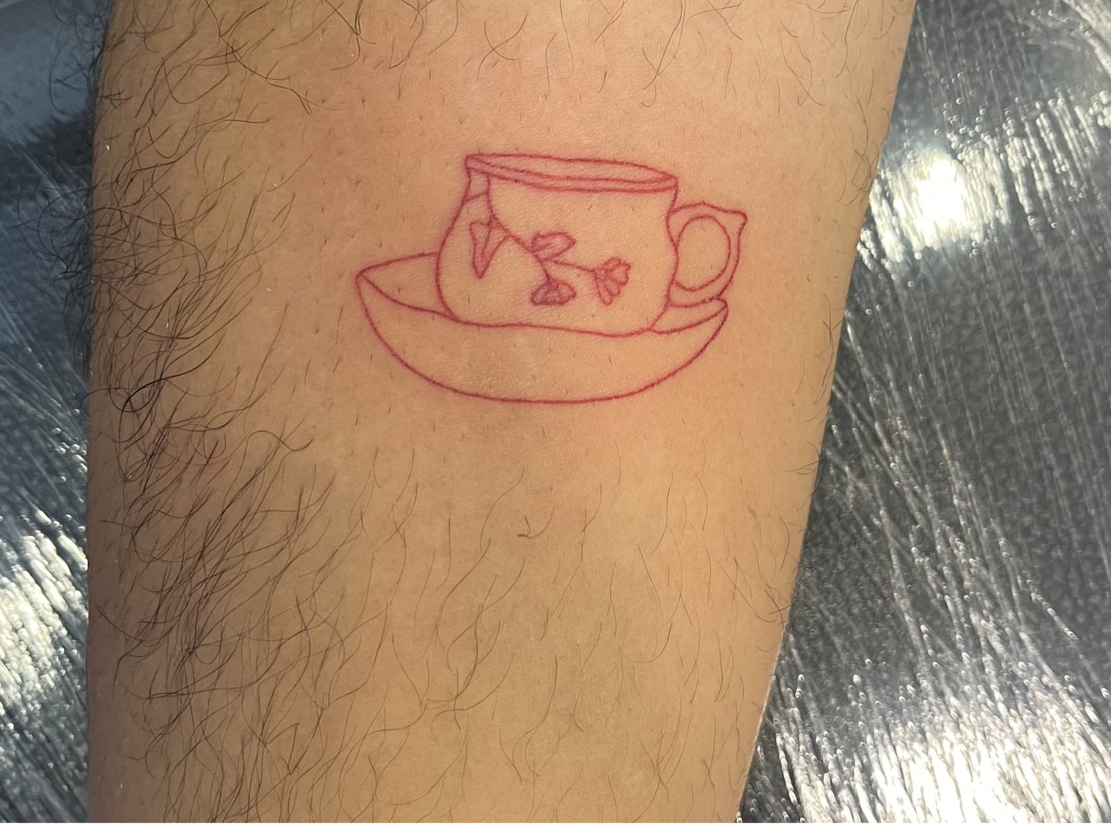 Teacup Tattoo by Wade Larkin TattooNOW