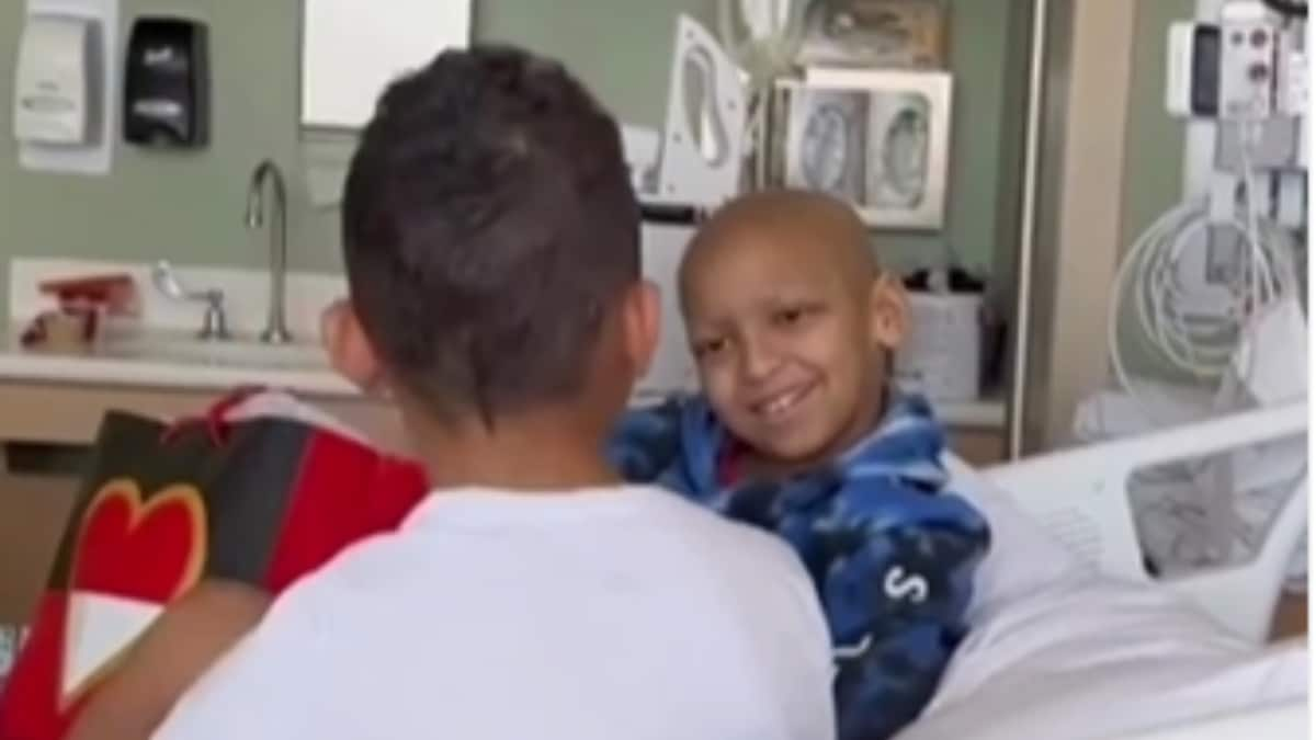 Younger Brother Donates Bone Marrow To 13-Year-Old Battling Cancer