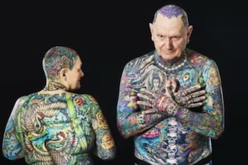 oldest man with tattoos