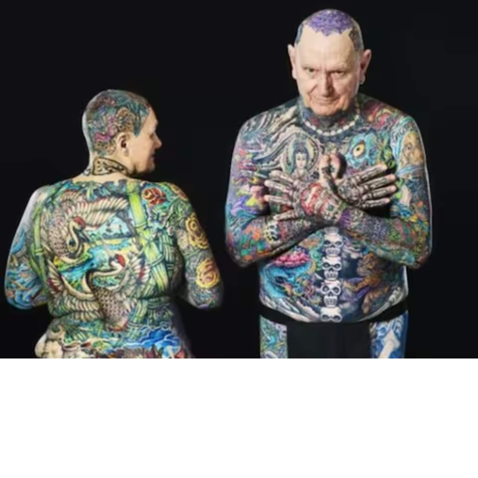 2006 Guinness World Records #2 Most Tattooed Man TOM LEPPARD VG-EX  (damaged) | eBay