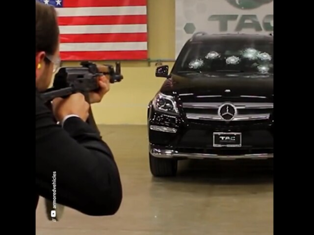 Video Of CEO Testing Bulletproof Car By Getting Shot At With AK-47 Goes ...