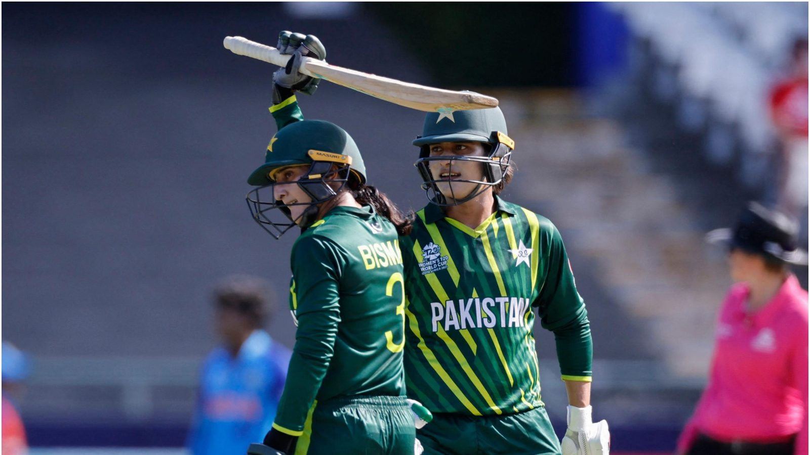 Bismah Maroof, Ayesha Naseem Dominate Indian Bowlers as Pakistan Record 149/4 in T20 World Cup 2023 Opener