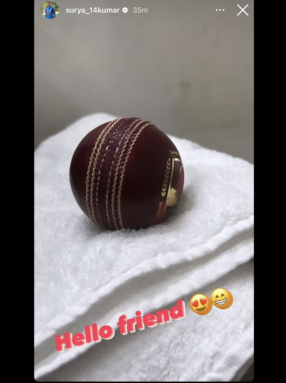 gentage ugentlig effektiv Suryakumar Yadav's Insta Post Shows His Yearning For Red-Ball Cricket