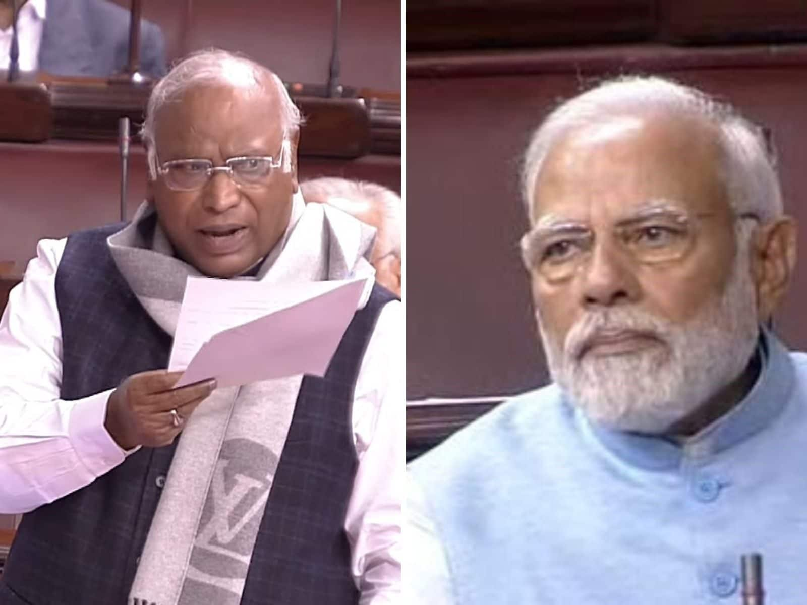 BJP taunts Kharge for wearing expensive Louis Vuitton scarf after