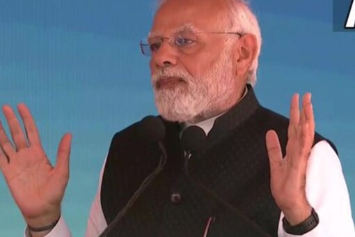 PM Modi shared his remarks at the Indian Association of Physiotherapist National Conference in Ahmedabad. (Photo: ANI)
