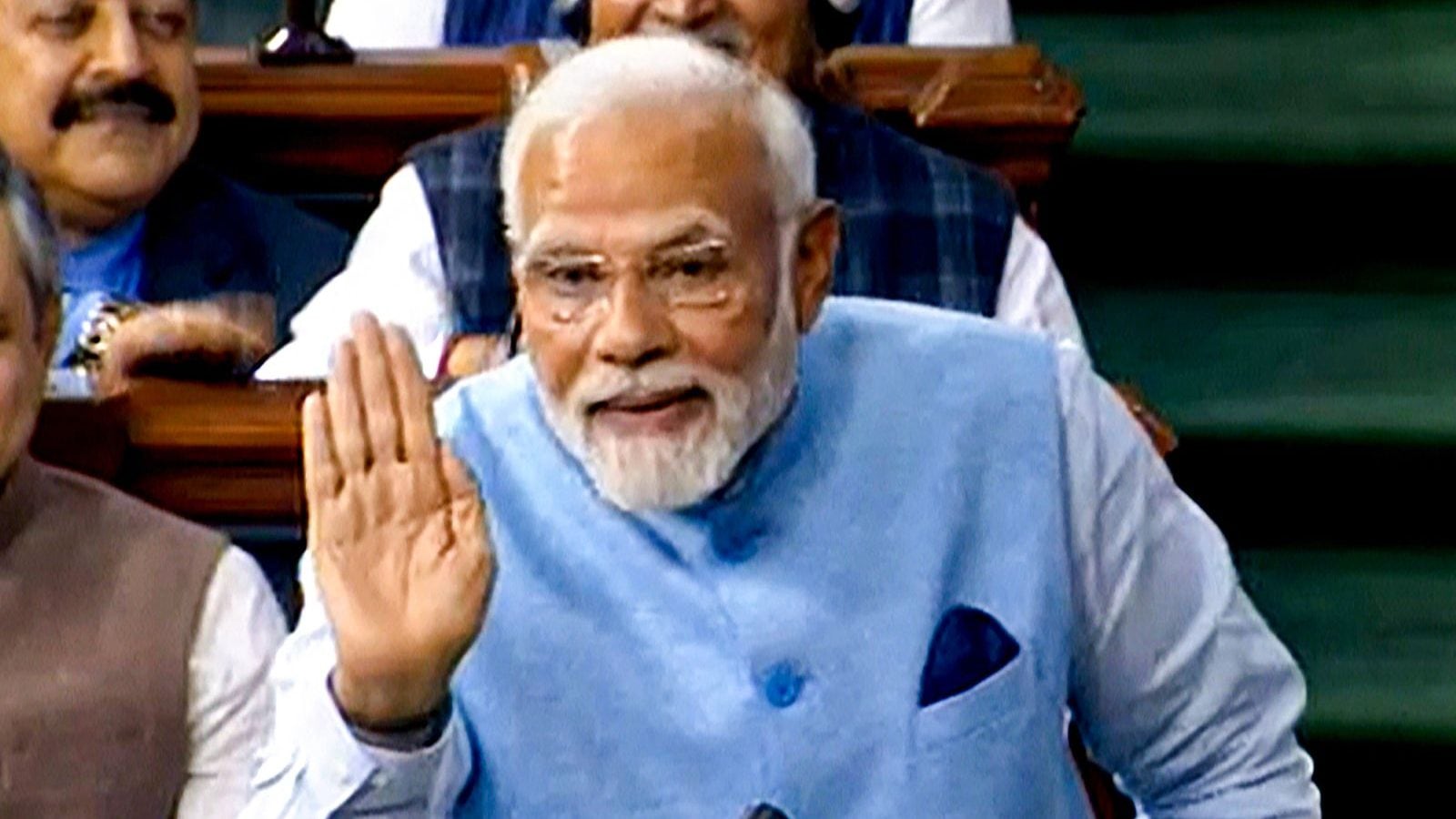 Lies and allegations of certain leaders cannot pierce suraksha kavach of belief of crores of Indians: PM in Parliament